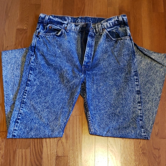 Levi Acid Wash 505 Jeans MADE IN USA - Picture 1 of 8